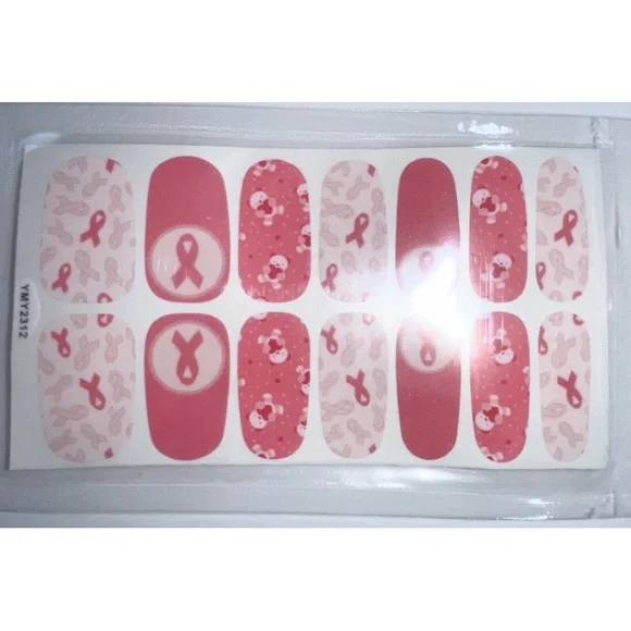 $1 New breast cancer sticker wraps. $1 WITH ANY $10 ORDER OR MORE - Picture 7 of 16